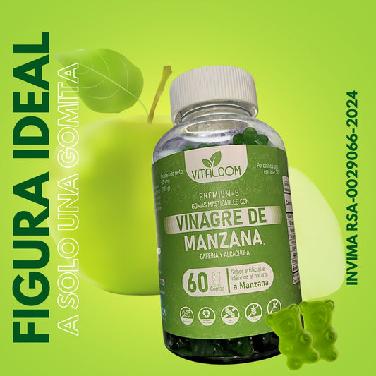 Gomas Vinagre De Manzana X60